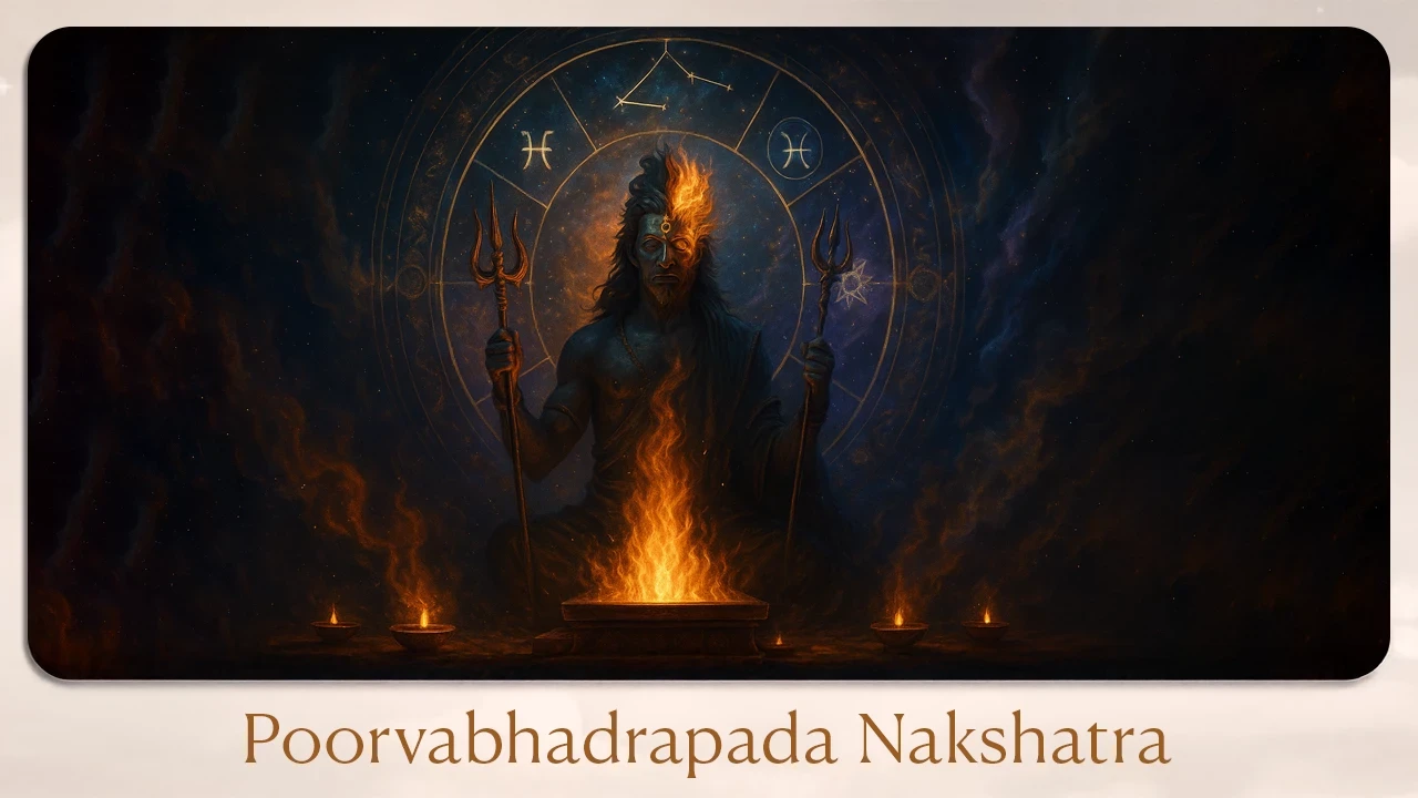 Poorvabhadrapada Nakshatra